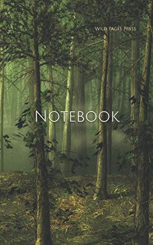 Notebook: forest tree landscape fairy tale fantasy computer digital phone chord chords cable usb sti by Wild Pages Press