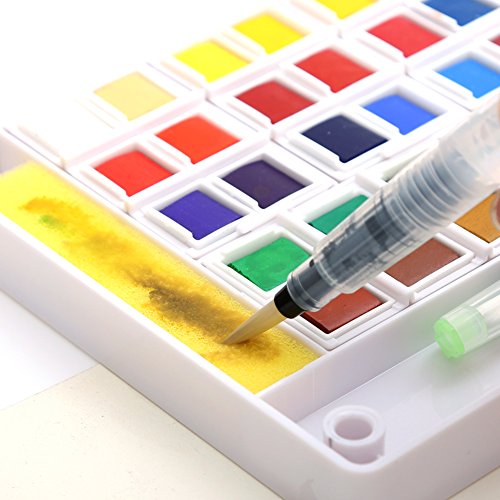 Dainayw Watercolor Paint Set, Professional 48 Assorted Watercolors