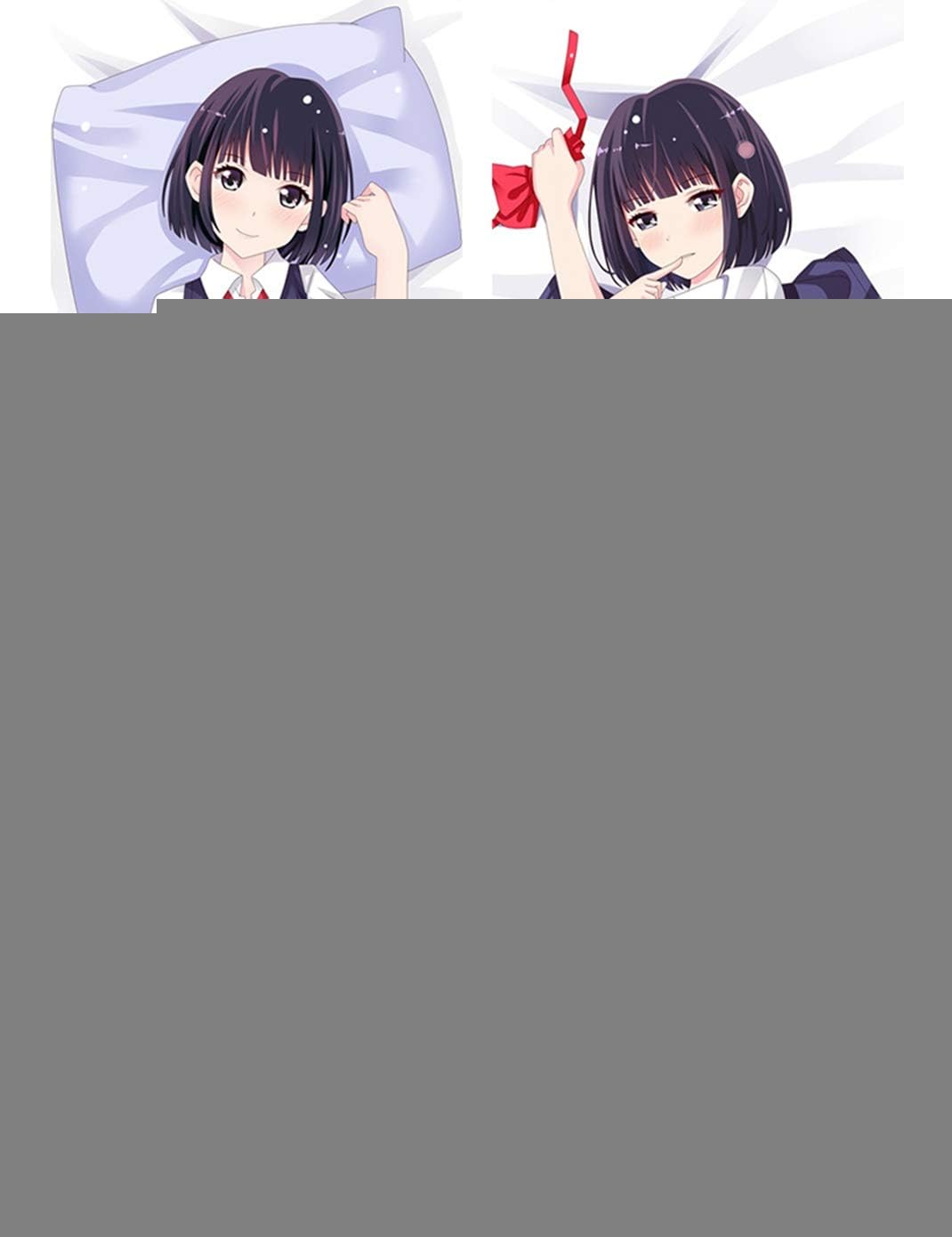 Amazon ゼロから始めるアニメ枕屋 安楽岡花火 抱き枕カバー セクシー 無地 等身大 ピロー オリジナル アニメ 2way トリコット アニメ18禁枕 両面プリント 180 60 Cm 番号s アニメ 萌えグッズ 通販