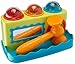Playkidz Super Durable Roll Toy Hammer Balls Plan Toy Punch for kids