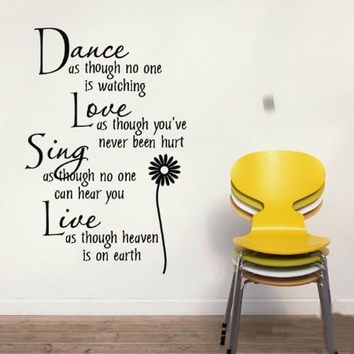 KiKa Monkey Vinyl Removable Decal Motto Wall Quote And Saying Sticker Home Decoration (C)