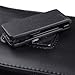 Luxury PU Leather Vertical Case Executive Holster with Rotating Belt Clip for Samsung Galaxy Note 3 / Note 2 / S5 (Black)