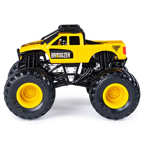 2 Monster+Jam+Offical+Brodozer+Die+Cast