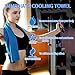 Cooling Towel 3 Pack Cooling Towels for Sports, Fitness, Yoga, Pilates, Gym, Golf, Hiking, Biking & More, 40 x 12