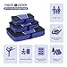 Neatpack Durable, Water Resistant 3 Piece Packing Cubes Set for Travel with RipStop Nylon