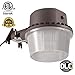 TORCHSTAR LED Barn Light, Dusk to Dawn Area Lights with Photocell, Outdoor Security Flood Lighting, ETL & FCC Listed, IP65 Waterproof, Aluminum, 110-277V, Garage, Yard, 3000K Warm White, Bronze