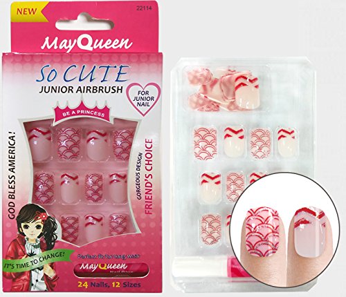 Beautia 3pack So Cute Artificial False Junior Nail with Glue (22113/22013/22111) - Thumbnail 6