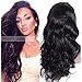 Premier Lace Front Human Hair Wigs Glueless Big Wave Front Lace Wigs Big Deep Natural Wave Lace Front Wigs for Black Women with Baby Hair