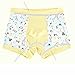Cartoon Boys Boxer Brief 4-pack Underwear Set Underpants Boyshort Underwear