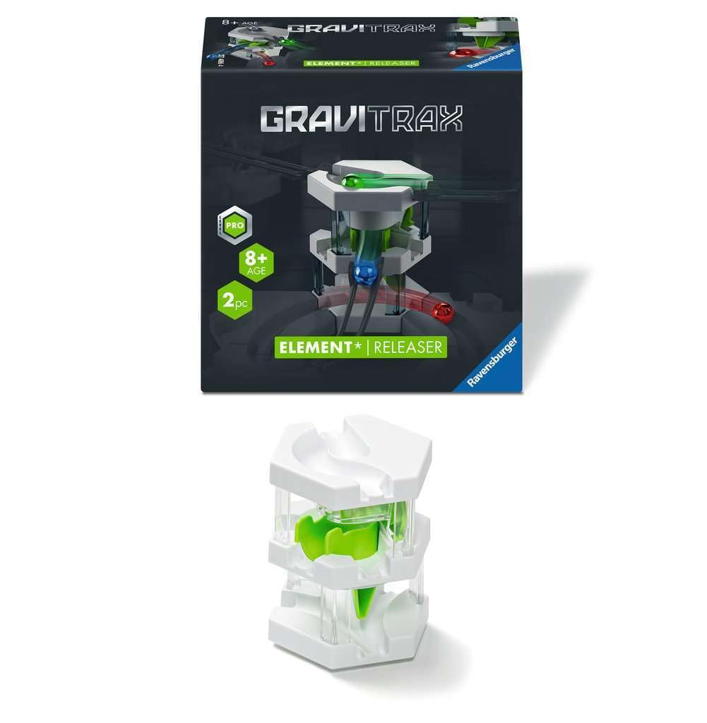 Ravensburger GraviTrax PRO - Releaser Element - Ball Track - Creative Building Game - Buildable Marbles Course - Ages 8+ - French Version - 27486