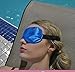 Sleep More (Large-XL) Sleeping Mask for Men or Women, with Free “ONE BAG”. A BLUE Satin Natural Rest Aid for Sleep Disorders & Insomnia