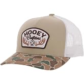 HOOEY Outfitters Critter Camo Snapback Hat - Mesh Back Trucker Cap for Men, Hunting &amp; Fishing Hat, Duck Camo Baseball Cap