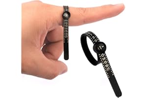 TUNQISM 1-17 USA Rings Size Upgraded Ring Sizer Measuring Set Reusable Finger Size Gauge Measure Tool Jewelry Sizing Tools