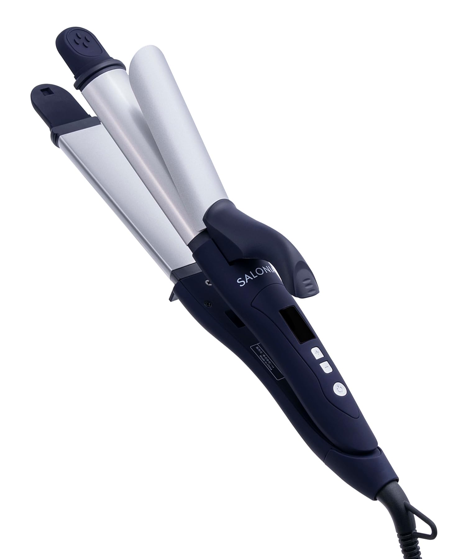 SALONIA サロニア 2WAY ストレート カール ヘアアイロン コテ 32mm SL-002ANV ネイビー商品画像