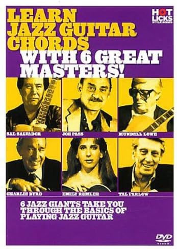 Hot Licks - Learn Jazz Guitar Chords With 6 Great Masters! [DVD]