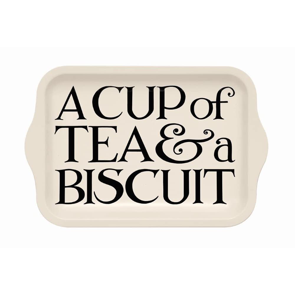 Emma Bridgewater Black Toast Small Tin Tray 240 x 159 x 15mm