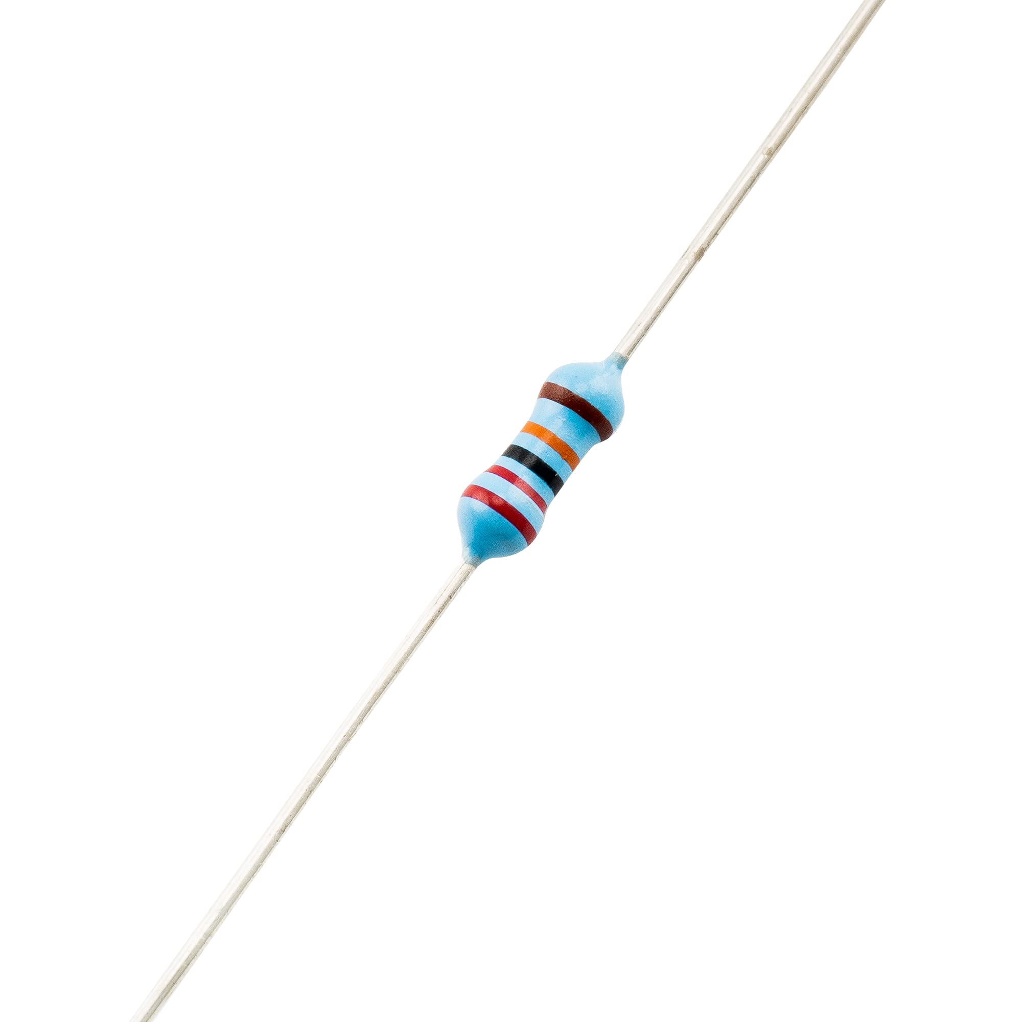 Musiclily Pro Metal Film Precision Resistor 220kΩ 1% 250mW for Electric Guitar Bass Wiring Mods