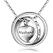 Locket Ashes urn necklace for mom&dad&Grandpa&grandma&uncle&aunt no longer by my side forever in my heart memorial keepsake jewelry (husband)