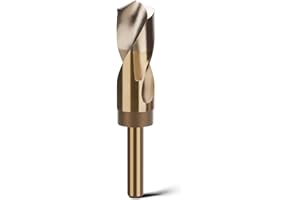 20mm | 25/32 inch M35 Cobalt Drill Bit, Twist Drill Bit for Hard Metal, Stainless Steel, Cast Iron,Round Shank (20mm | 25/32 