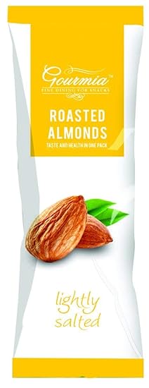 Gourmia Roasted Almonds, Lightly Salted, 40g