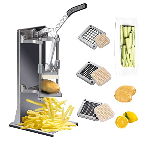 PETKABOO Commercial French Fry Cutter with 1/2 Blade, Steel Food Grade
