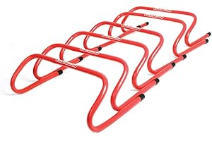 HS Speed Hurdles Training Equipment for Soccer, Hockey and More Sports - 6 Pack…