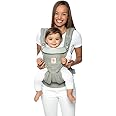 Ergobaby Omni 360 All-Position Baby Carrier for Newborn to Toddler with Lumbar Support (7-45 Pounds), Pearl Grey, One Size (P