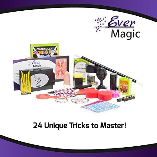 Magic Set for Kids - Master Each Trick in Minutes - Includes Secret Magician's Box
