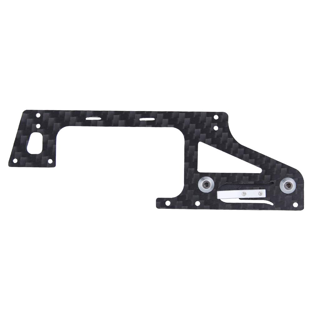 OMPHOBBY M2 Helicopter Parts Fuselage Lower Left Carbon Fiber Board Set OSHM2087 Original Replacement for OMP HOBBY M2 Explore/M2 V2 RC Helicopters Accessories Spare Part