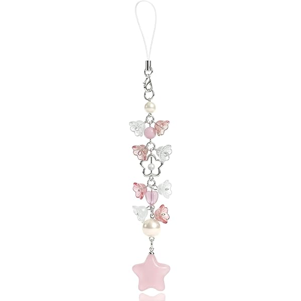 Amazon.com: OVCOS Oosaki Nana Necklace Phone Charms 2Pcs Set,Anime
