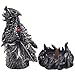 Magical Fire Breathing Dragon Head Incense Burner Holder for Scented Cones in Mythical Statues & Sculptures As Gothic Style Medieval Home Decor for Aromatherapy or Fantasy Gifts