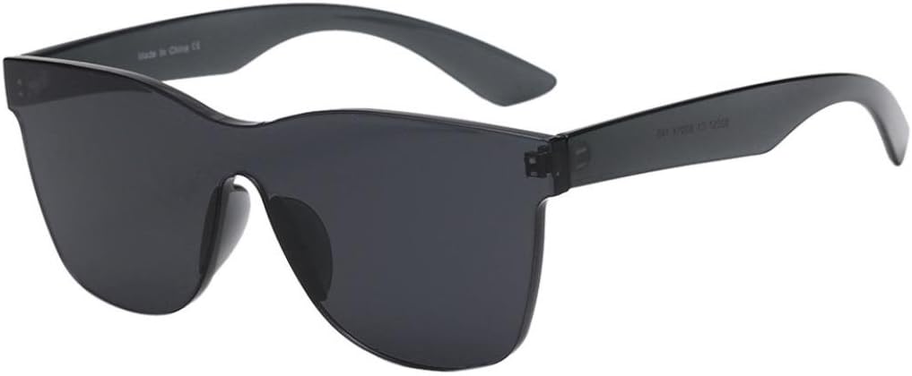 Clearance! Toamen Women Fashion Polarised Candy-Colored Heart-Shaped Shades UV Glasses Sunglasses - Offering Full UV400 Protection - Suitable for Outdoor Activities (Black)