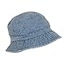 Dorfman Pacific Cotton Packable Summer Travel Bucket Hat, Large/Xlarge, Navy