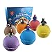 Organic Bath Bombs with SUPERHERO TOYS inside for Kids - Natural and Safe Bath Bombs with Essential Oils - Surprises Inside - Great Gift Set for Boys and Girls