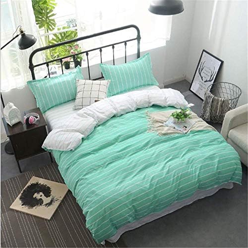 Floral Bed Linen Sheets Egyptian Cotton Bedding Sets Duvet Cover Flower Print Newest Queen King Bedspreads Green 220x240cm