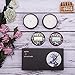 【Mother's Day】Scented Candles Gift Set of 2 Pack 100% Natural Soy Wax in White Tea & Rose Fragrances,Strongly Scented for Stress Relief and Aromatherapy, Option and Portable Travel Supplies