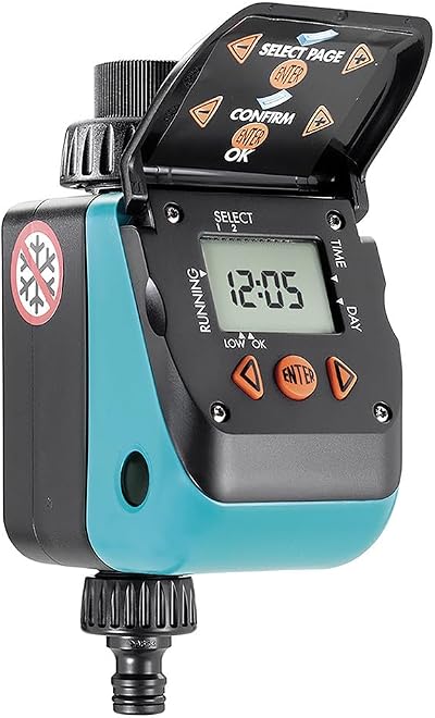 Claber Aquauno Video-2 Plus Tap Programmer - 2 Daily Irrigations