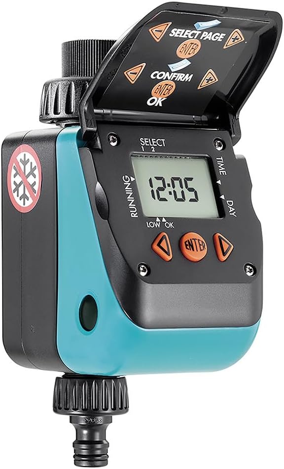 Claber Aquauno Video-2 Plus Tap Programmer - 2 Daily Irrigations