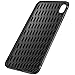 Case Compatible with iPhone Xs Max,Luhuanx Tempered Glass Case Back + TPU Frame Hybrid Perfect Fit Shell Slim Case For iPhone Xs Max in 6.5 inch,Anti-Scratch (Drop)2018 new design case (Lattice03)