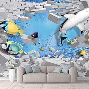 Wall Mural The Beautiful Undersea World Removable Self-Adhesive Large Wallpaper - 66x96 inches