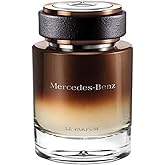 Mercedes Benz - Le Parfum - Irresistible Fragrance For Men - Wood And Leather Scent - For Dynamic, Leading Personalities - Pink Pepper, Bergamot, Violet Leaves, Amber Notes - Eau De Parfum - 4 Fl Oz