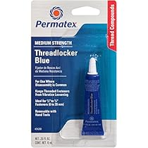 Permatex 24200 Medium Strength Threadlocker Blue, 6 ml