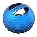 XBOOM Mini Portable Capsule Speaker with Rechargeable Battery and Enhanced Bass+ Resonator - Blue