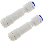 E-outstanding Flow Restrictor 2PCS 1/4Inch 300CC Flow Restrictors with Quick Connect for RO Reverse Osmosis Systems