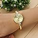 Top Plaza Elegant Fashion Women's Grils' Retro Bracelet Bangle Wrist Quartz Watch, Gold Tone