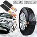 2 PCS Car Tire Anti-Skid Block, Cable Snow Tire Chain Reusable Car Anti Slip Tire Traction Easy Installation/Removal for Car Truck SUV Emergency Winter Driving