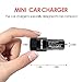 Akaho iPhone Car Charger,Rapid Dual Port 24W 4.8A USB Car Charger Adapte with Apple Lightning Cable to USB Cable for iPhone 7/ 7Plus, 6S/ 6S Plus, 6/ 5S/ SE/ 5/ 5C,iPad Air,Mini,Pro - Black