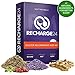 RECHARGE24 PM Sleep Aid, 100% Natural Organic Sleeping Pills and Weight Management Supplement with Melatonin and Valerian, Supports Stress Resiliency, Insomnia and Anxiety Relief: 30 Vegan Capsules