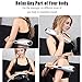 Handheld Deep Tissue Massager Vibration Percussion Massage Machine for Muscles Back Neck Shoulder Leg- Hand Held Electric Back Massager for Neck and Back Full Body Pain Relief and Relaxation