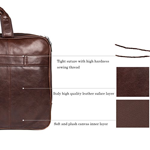 5 Augus+Business+Briefcase+Genuine+Leather